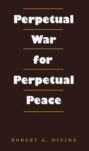 Cover of: Perpetual war for perpetual peace