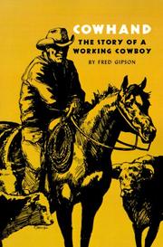 Cover of: Cowhand: The True Story of a Working Cowboy