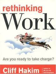 Cover of: Rethinking Work by Cliff Hakim, Cliff Hakim