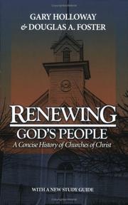 Cover of: Renewing God's People: A Concise History of Churches of Christ