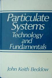 Cover of: Particulate systems: technology and fundamentals