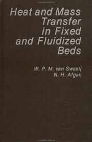 Cover of: Heat and mass transfer in fixed and fluidized beds