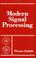 Cover of: Modern Signal Processing