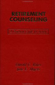 Cover of: Retirement Counseling: A Handbook For Action (Series in Death Education, Aging and Health Care)