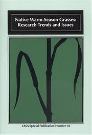 Cover of: Native warm-season grasses: research trends and issues