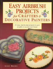 Cover of: Easy airbrush projects for crafters & decorative painters
