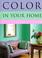 Cover of: Color in Your Home