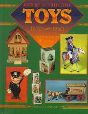 Cover of: Antique & collectible toys, 1870-1950