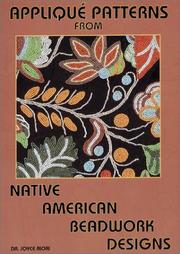 Cover of: Appliqué patterns from Native American beadwork designs