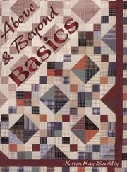 Cover of: Above & beyond basics by Karen Kay Buckley