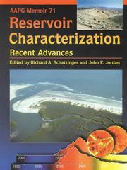 Cover of: Reservoir characterization by edited by Richard A. Schatzinger and John F. Jordan.