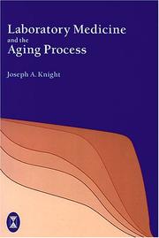 Cover of: Laboratory medicine and the aging process