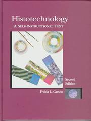 Cover of: Histotechnology by Freida L. Carson