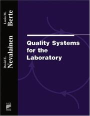 Cover of: Quality systems for the laboratory by Lucia Berte