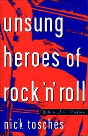 Cover of: Unsung Heroes of Rock 'n' Roll by Nick Tosches