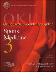 Cover of: Orthopaedic Knowledge Update Sports Medicine 3 (Orthopedic Knowledge Update)
