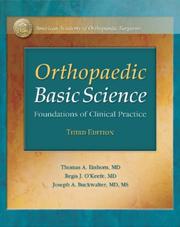 Ortho Basic Science by T., M.d. Einhorn