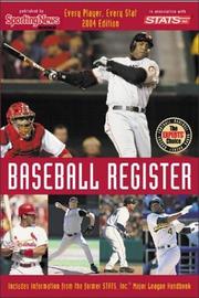 Cover of: Baseball Register : Every Player, Every Stat