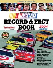 Cover of: NASCAR Record and Fact Book 2004 Edition by Sporting News, NASCAR, The Sporting News