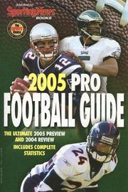 Cover of: 2005 Pro Football Guide: The Ultimate 2005 Football Almanac (Pro Football Guide)