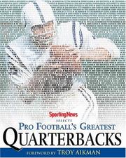 Cover of: Sporting News Selects Pro Football's Greatest Quarterbacks: Johnny Unitas Cover