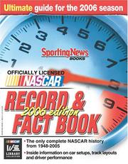 Cover of: NASCAR Record & Fact Book 2006: 2006 Edition (Nascar Record and Fact Book)