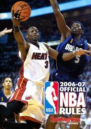 Cover of: Official NBA Rules 2006-07 (Official NBA Rules)