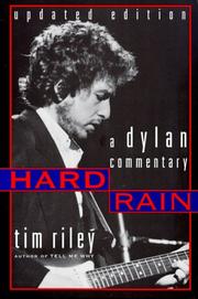 Cover of: Hard Rain: A Dylan Commentary