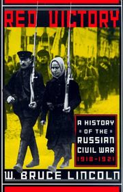 Cover of: Red victory by W. Bruce Lincoln
