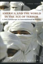Cover of: America and the World in the Age of Terror: A New Landscape in International Relations