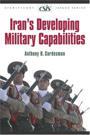 Cover of: Iran's Developing Military Capabilities
