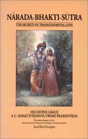 Cover of: Narada-bhakti-sutra