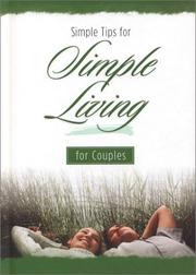 Cover of: Simple Tips for Simple Living for Couples (Simple Tips for Simple Living)
