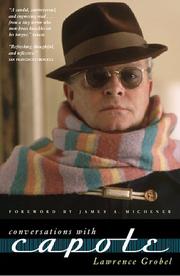 Cover of: Conversations with Capote by Lawrence Grobel