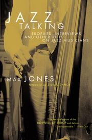 Cover of: Talking jazz by Max Jones