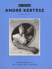 Cover of: André Kertész by André Kertész