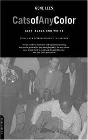 Cover of: Cats of Any Color: Jazz, Black and White
