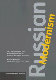 Cover of: Russian Modernism | 