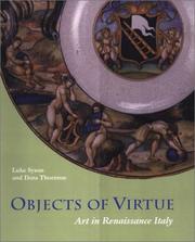 Cover of: Objects of Virtue: Art in Renaissance Italy