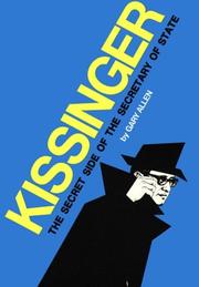 Cover of: Kissinger: The Secret Side of the Secretary of State