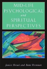 Cover of: Mid-Life Psychological and Spiritual Perspectives (Jung on the Hudson Book Series)