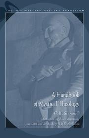 Cover of: A handbook of mystical theology