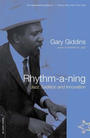 Cover of: Rhythm-a-ning by Gary Giddins