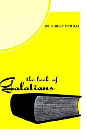 Cover of: The Book of Galatians