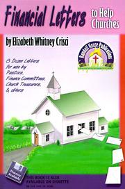 Cover of: Financial Letters to Help Churches