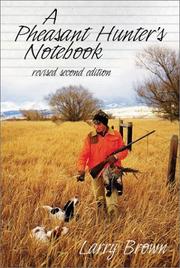 Cover of: A pheasant hunter's notebook