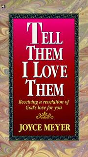 Cover of: "Tell Them I Love Them"