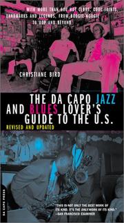 Cover of: The Da Capo Jazz and Blues Lover's Guide to the United States
