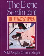 Cover of: The Erotic Sentiment in the Paintings of China and Japan