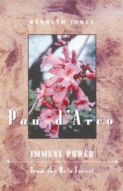 Cover of: Pau d'Arco: Immune Power from the Rain Forest